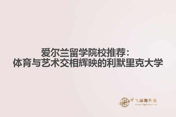 爱尔兰留学院校推荐：体育与艺术交相辉映的利默里克大学