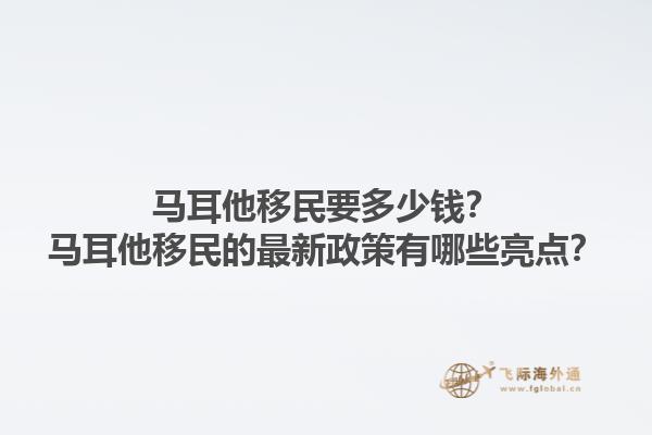 马耳他移民要多少钱？马耳他移民的最新政策有哪些亮点？1.jpg