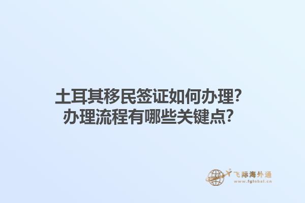 土耳其移民签证如何办理？办理流程有哪些关键点？