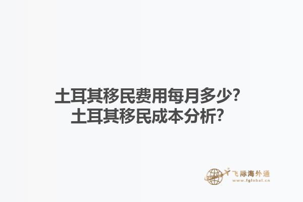 土耳其移民费用每月多少？土耳其移民成本分析？1.jpg