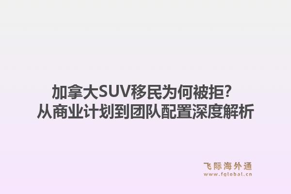 加拿大SUV移民为何被拒？从商业计划到团队配置深度解析1.jpg