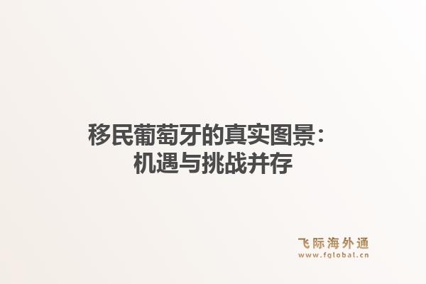 移民葡萄牙的真实图景：机遇与挑战并存1.jpg