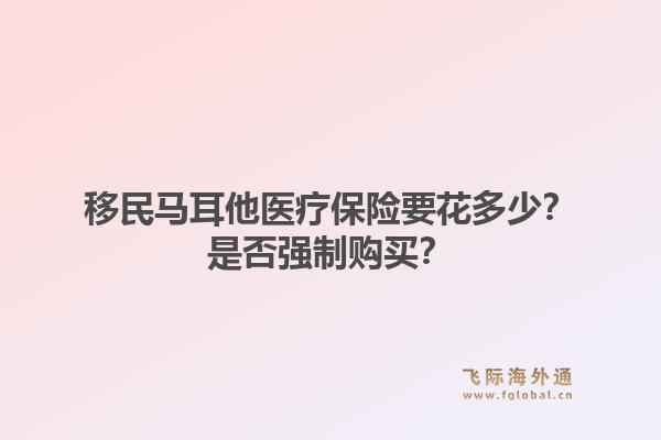 移民马耳他医疗保险要花多少？是否强制购买？1.jpg
