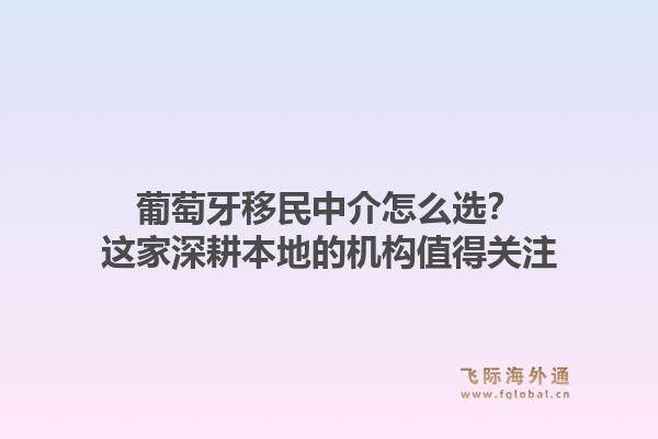 葡萄牙移民中介怎么选？这家深耕本地的机构值得关注