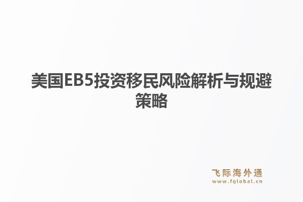 美国EB5投资移民风险解析与规避策略1.jpg