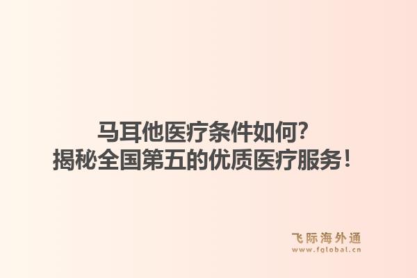 马耳他医疗条件如何？揭秘全国第五的优质医疗服务！