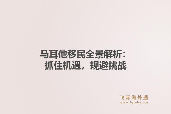 马耳他移民全景解析：抓住机遇，规避挑战1.jpg