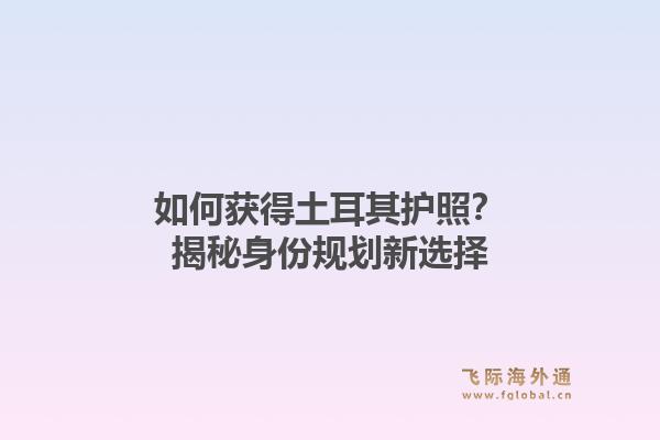 如何获得土耳其护照？揭秘身份规划新选择1.jpg