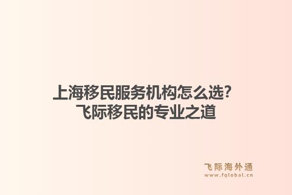 上海移民服务机构怎么选？飞际移民的专业之道1.jpg