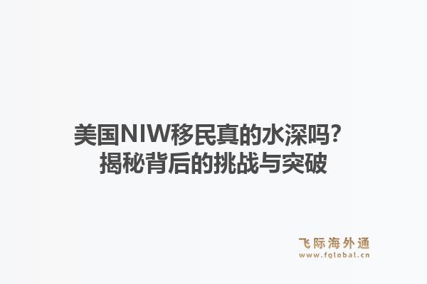 美国NIW移民真的水深吗？揭秘背后的挑战与突破1.jpg